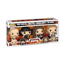 Funko Pop! Rocks: Pantera 4 Pack, Philip Anselmo, Vinnie Paul, Dimebag Darrell, Rex Brown