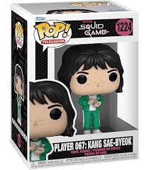 Squid Game Funko Pop! Player 067: Kang Sae-Byeok #1224 Saletastic