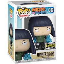 Funko Pop! Anime: Naruto - Hyuga Hinata w/ Twin Lion Fists #1339 Entertainment Earth Exclusive
