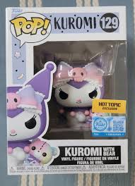 Funko Sanrio  Pop : Hello Kitty : Kuromi with bear #129 Hot topic Exclusive