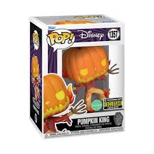 Funko Pop! Disney pumpkin king entertainment earth exclusive #1357