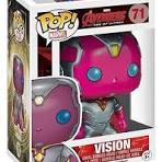 FUNKO POP! Marvel:  Marvel : Vision #71 Avengers Age of Ultron