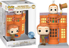 Funko Pop! Movies: Harry Potter - Fred Weasley with Weasley's Wizard Wheezes #158  Shared Exclusive
