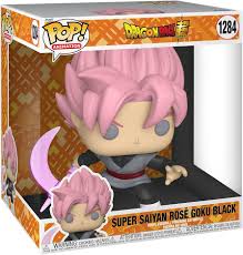 Funko Pop! Jumbo: Dragon Ball Super - Super Saiyan Rose Goku Black with  Translucent Scythe 10 inch