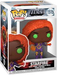 Dc Funko Pop : The Titans : Starfire #1515