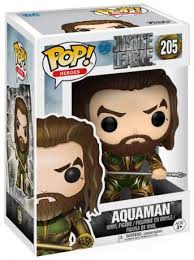 Dc Funko Pop : Justice League Movie : Aquaman #205