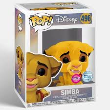 FUNKO POP! DISNEY: Simba FLocked Exclusive #496 lion king