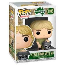 Funko Pop! Steve Irwin with Sui #1105