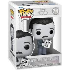 Disney Funko Pop! Walt Disney with drawing #74