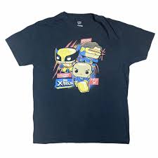 T-shirt : Funko Pop Tees : Marvel : X-Men Wolverine Cyclops