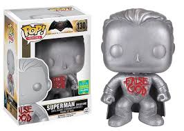 FUNKO POP! Dc Heroes : Superman False God #130  2016 Shared Exclusive Batman Superman