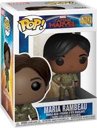 Funko Marvel Pop!  Captain Marvel : Maria Rambeau #436