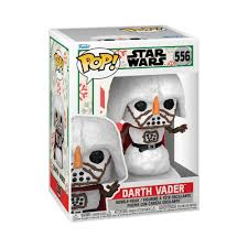 Funko Christmas Pop!  Star Wars Mandalorian  : Snowman : Darth Vader #556