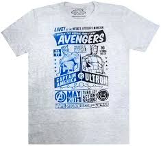 T-shirt :Avengers Captain America  vs Ultron