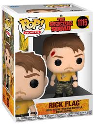 Dc Funko Pop : The Suicide Squad : Rick Flag #1115
