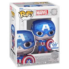 Funko Pop! Marvel:  Captain America Funko Store Facet exclusive #1268