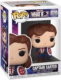 Funko Marvel Pop!  What If ?  Captain Carter #870