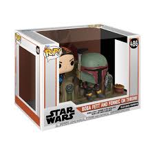 Funko Pop! Moment: Mandalorian - Boba Fett & Fennec Shand #486