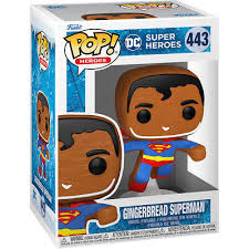Funko Christmas Pop!  Dc Comics : Ginger Bread Superman #443