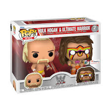 WWE Funko Pop : WWE - Hulk Hogan & Ultimate Warrior 2 Pack Fanatics Exclusive