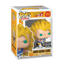 Dragon Ball z Funko Pop!  Super Saiyan 3 Goku #1633 Entertainment Earth