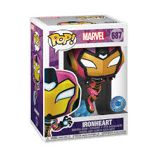 Funko Pop! Marvel: Iron Heart PITB Exclusive  Iron man Ironheart