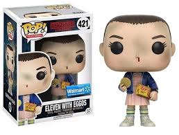 Stranger Things Pop!  Eleven with Eggo #421 Walmart Exclusive