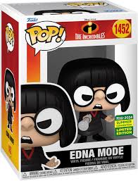 Funko Pop! SDCC 2024- Incredibles Disney Edna Mode #1452 Shared Exclusive