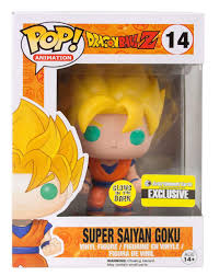 Funko Pop Dragonball Z - Super Saiyan Goku #14   Entertainment Earth Exclusive