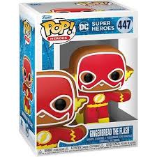 Funko Christmas Pop!  Dc Comics : Ginger Bread Flash #447