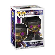 Funko Marvel Pop!  What If ?  T'challa Star-lord #871