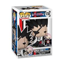 FUNKO POP! Anime Bleach : Kenpachi Zaraki with yachiru kusajishi #1730  Chalice Collectibles Exclusive