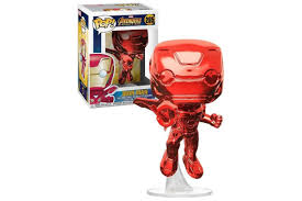 Funko Marvel Pop!  Avengers Infinity War  Iron Man #285 Ironman Red Chrome