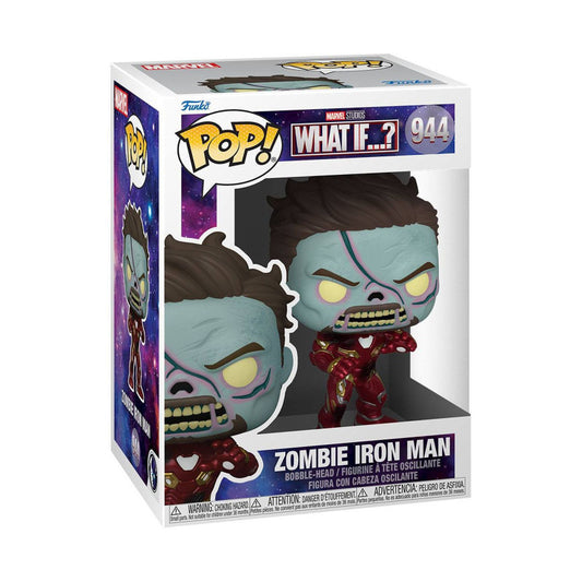 Funko Marvel Pop!  Marvel Zombiies : Zombie Iron Man #944 Ironman what if