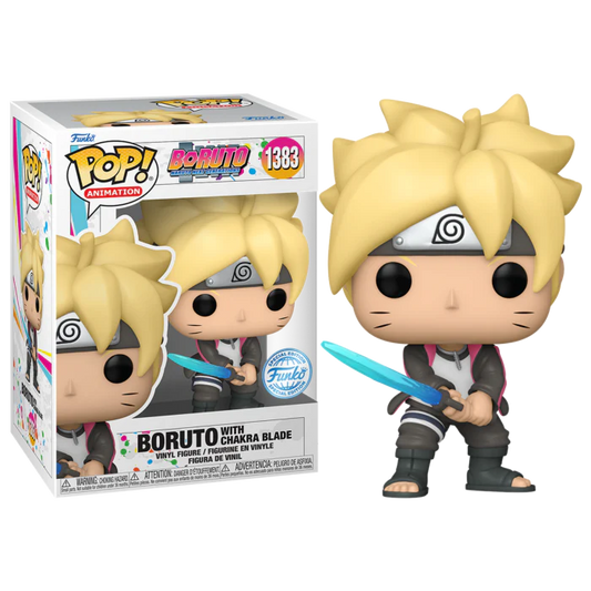 FUNKO POP! Anime: Naruto : Boruto : BORUTO with CHAKRA BLADE #1383 Shared Exclusive