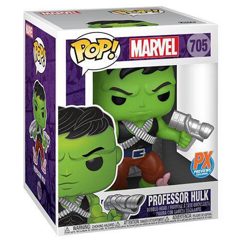 Funko Pop!  Marvel Comics :Funko Marvel Heroes Professor Hulk #705 6- inch Previews Exclusive