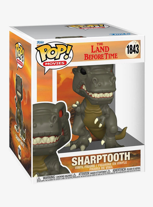 Funko Pop  The Land Before Time Pop! Sharptooth #1843 Deluxe
