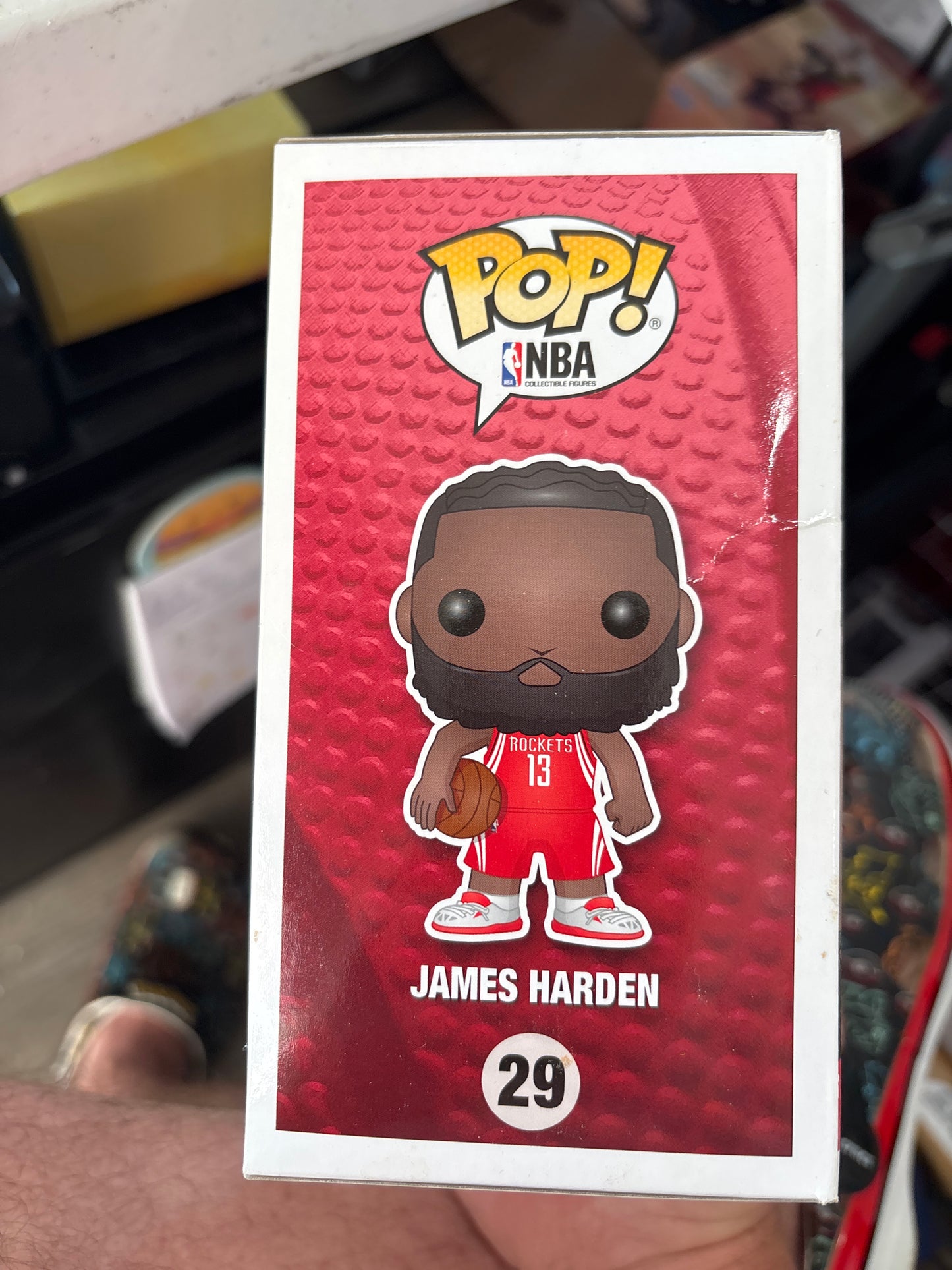 NBA Pop! Funko James Harden #29 Houston Rockets