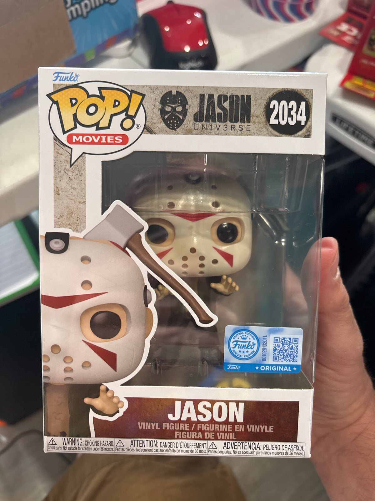 Horror Funko Pop: Friday the 13th: Jason universe #2034 entertainment Earth exclusive