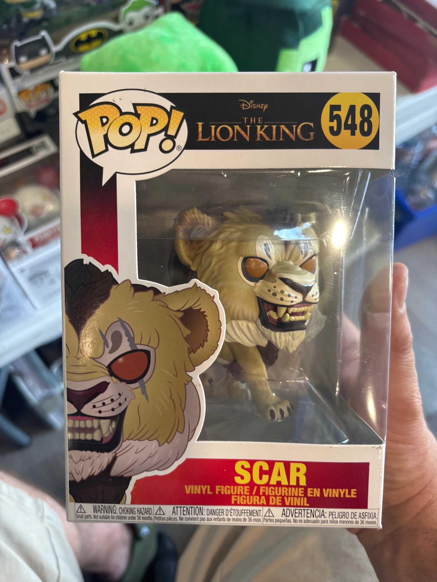 Funko Pop! Disney: the lion king scar #548