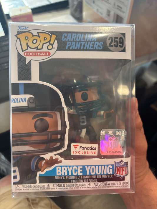 NFL Pop! Funko Bryce Young #259 Fanatics Exclusive Carolina Panthers