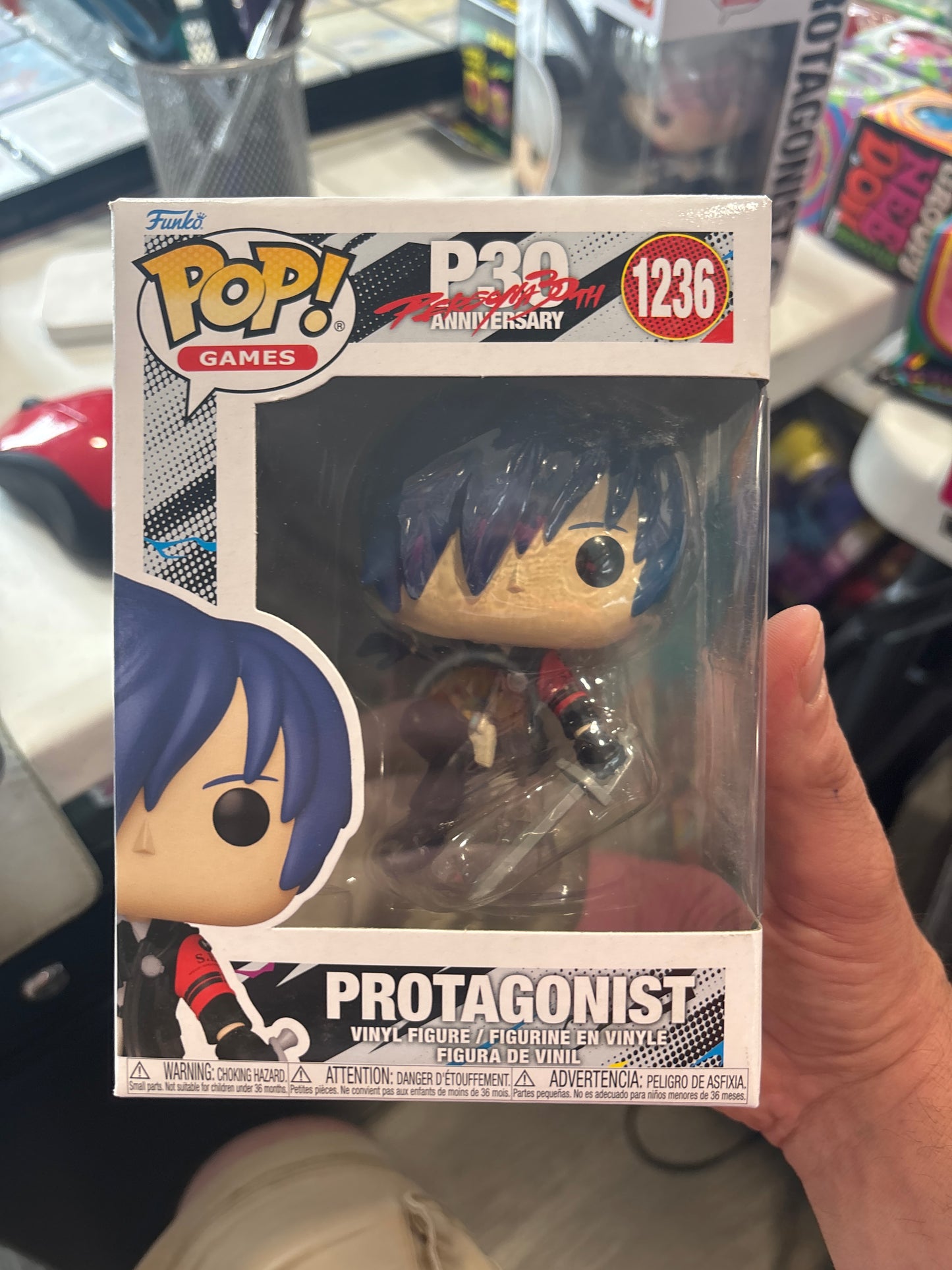Funko Pop : Persona p30 anniversary : Protagonist #1236