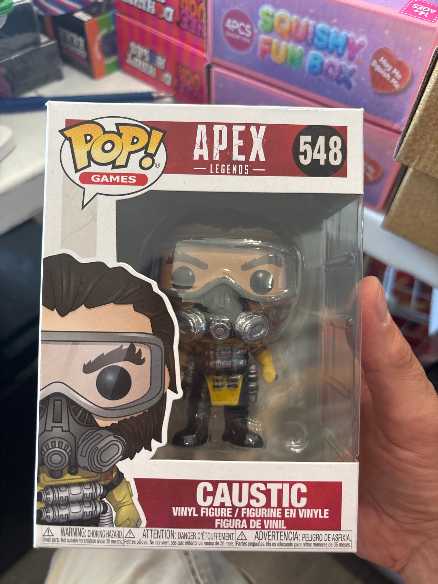 Funko Pop : Video Games: Apex : caustic #548