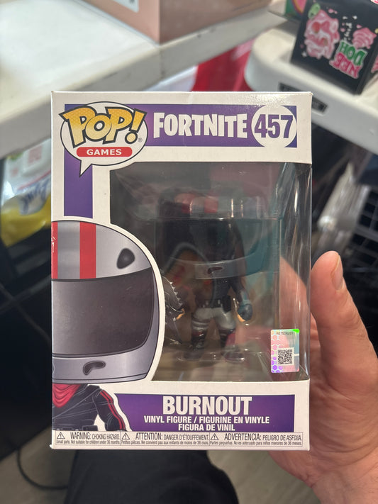 Funko Pop : Video Games : Fortnite :  Burnout #457