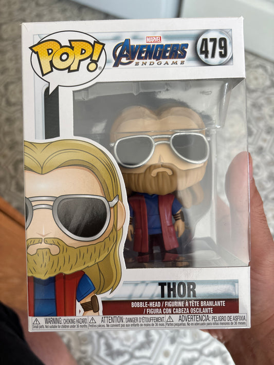 Funko Marvel Pop!  Avengers Endgame: Thor #459  with glasses