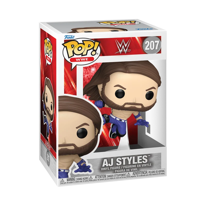 Funko Pop WWE AJ Styles #207