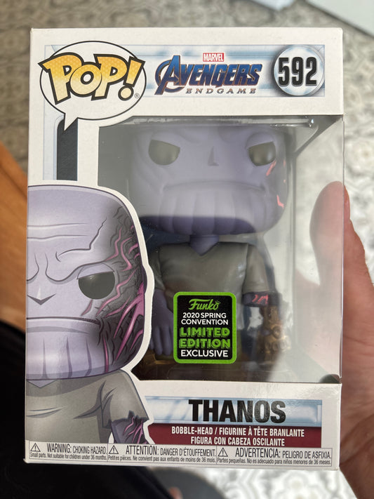 Funko Pop! Marvel  Thanos #592 Avengers Endgmae 2020 Spring Exclusive