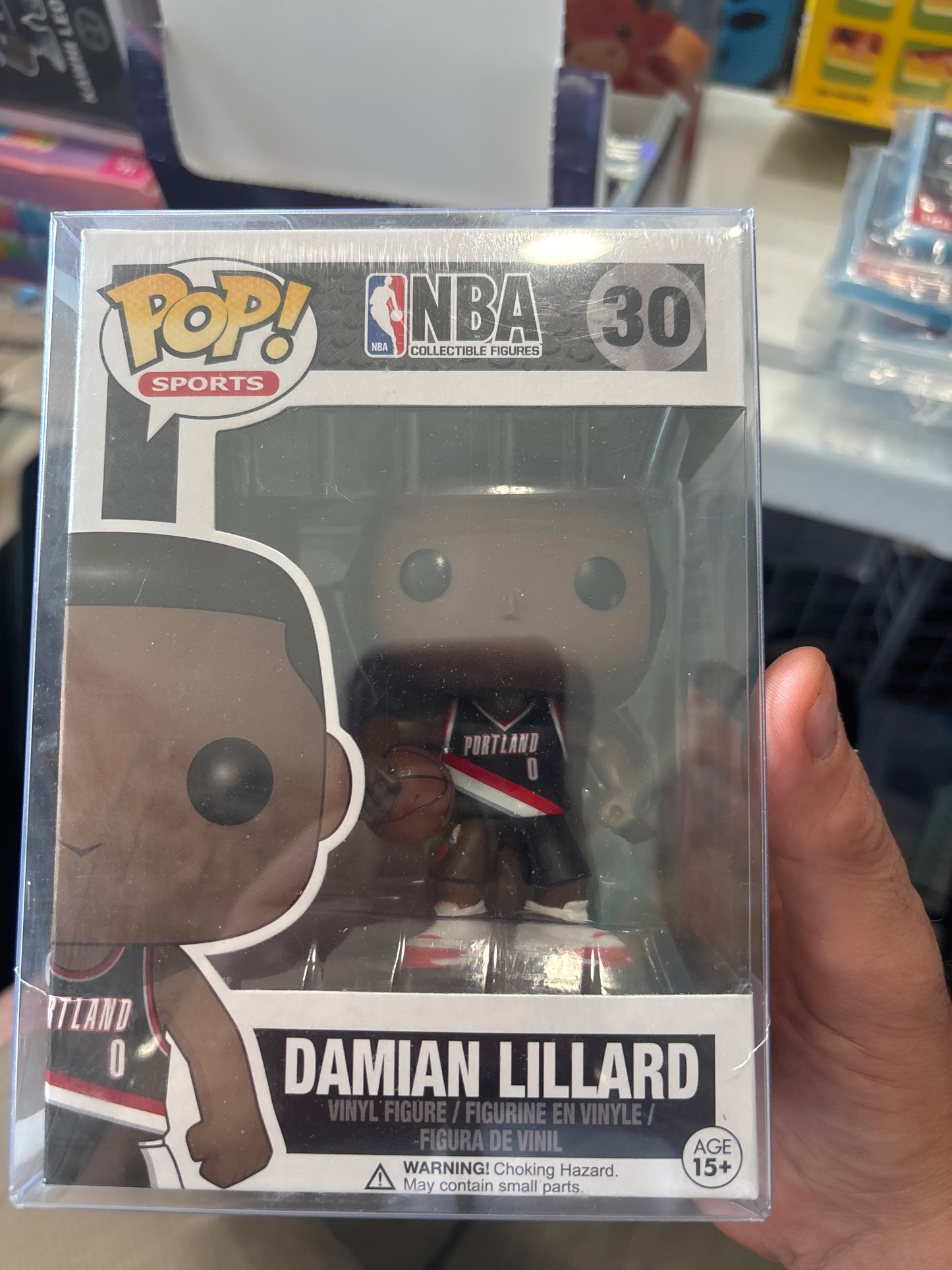 NBA Pop! Funko Damian Lillard #30 Portland trailblazer's