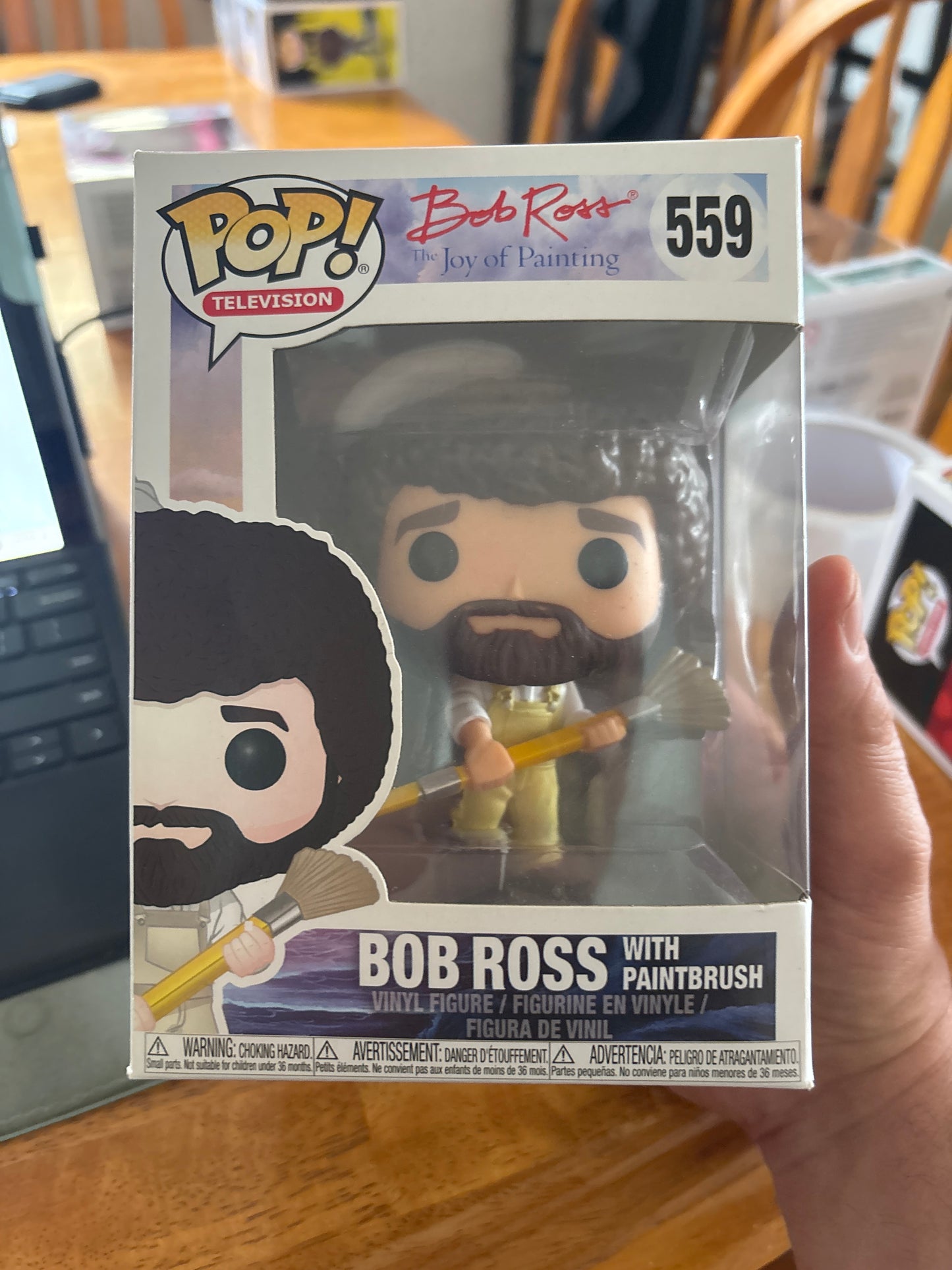 Funko  Pop!  Bob Ross with Paintbrush #559