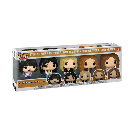 Music : Aerosmith 5 pack funko pop Set Steve tyler
